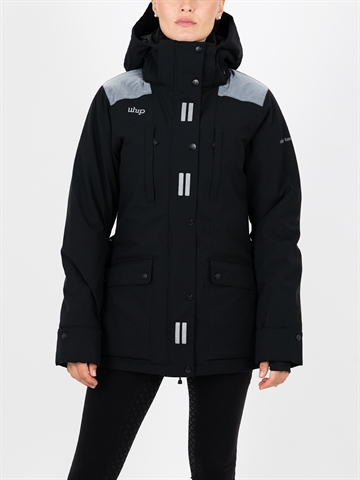 UhipWear Vinterjakke med stor ryglomme og ekstra refleks